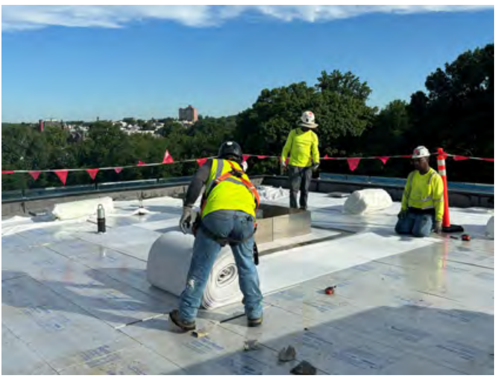 Installation step 3 DL5 detention layer